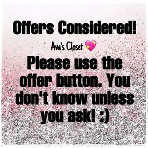 I will not accept Low Ball Offers